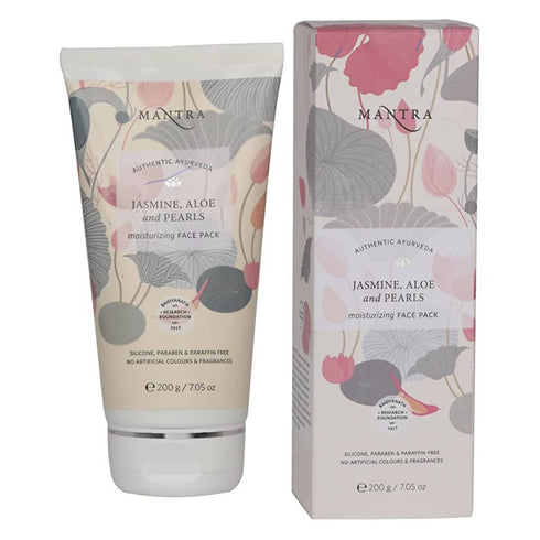 Mantra Herbal Jasmine, Aloe & Pearls Moisturizing Face Pack